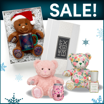 Save on festive bears paired with cute stocking stuffers!