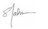 Sharon John's Signature