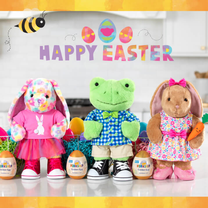 Easter Stuffed Animals from Build-A-Bear Workshop®