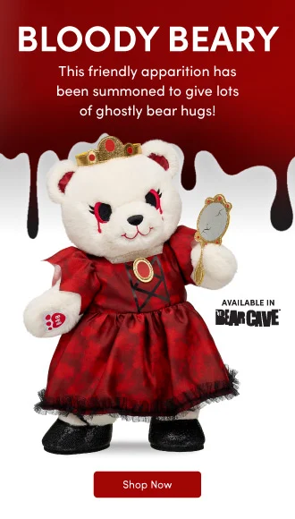 Bloody Beary Gives Ghostly Bear Hugs!