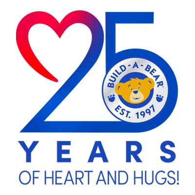 Build-A-Bear 25th Anniversary logo