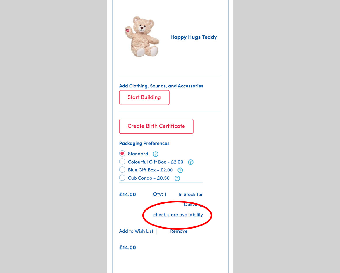 Click and Collect - Shopping Bag
