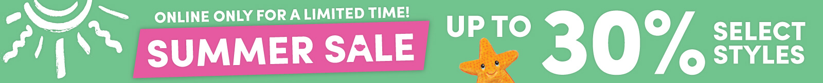 30% Off Summer Sale