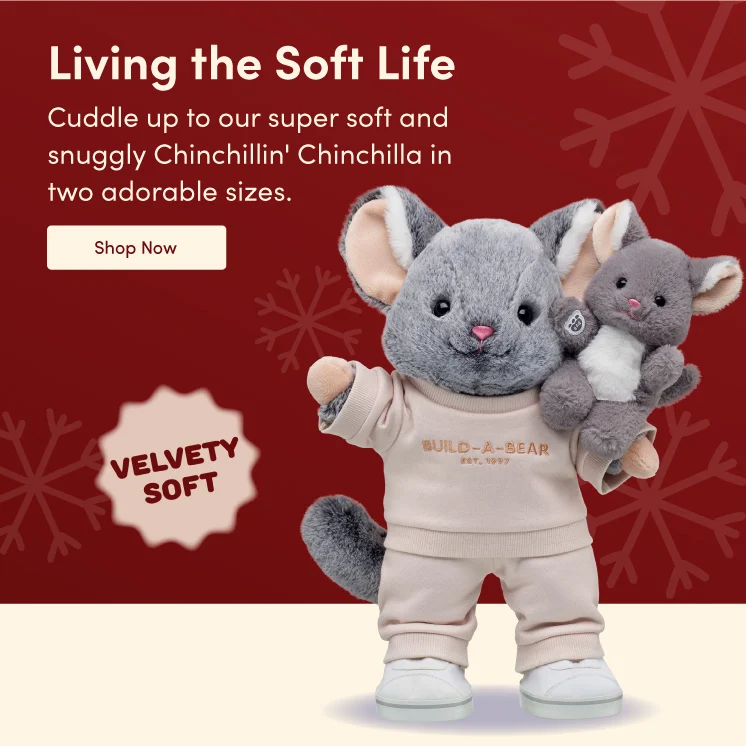 Chinchillin' Chinchilla Plush Duo