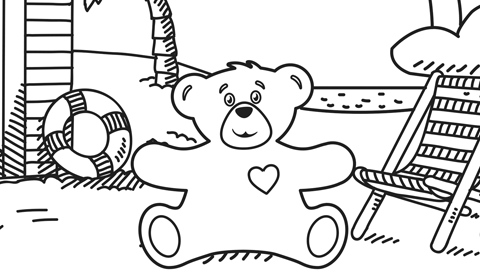 Rainbow Coloring Sheet