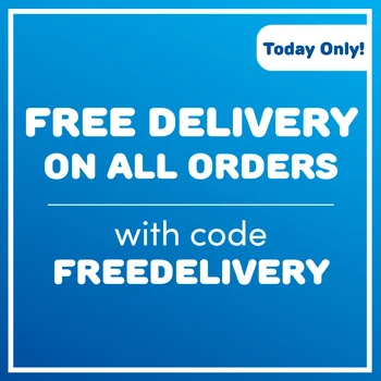 Free delivery, no minimum! Use code FREEDELIVERY at checkout.