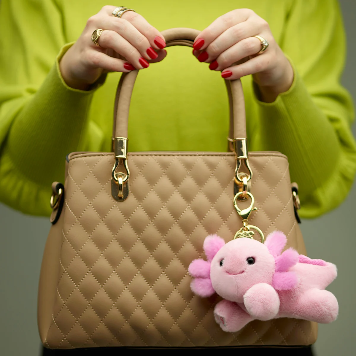 Axolotl Plush Bag Charm