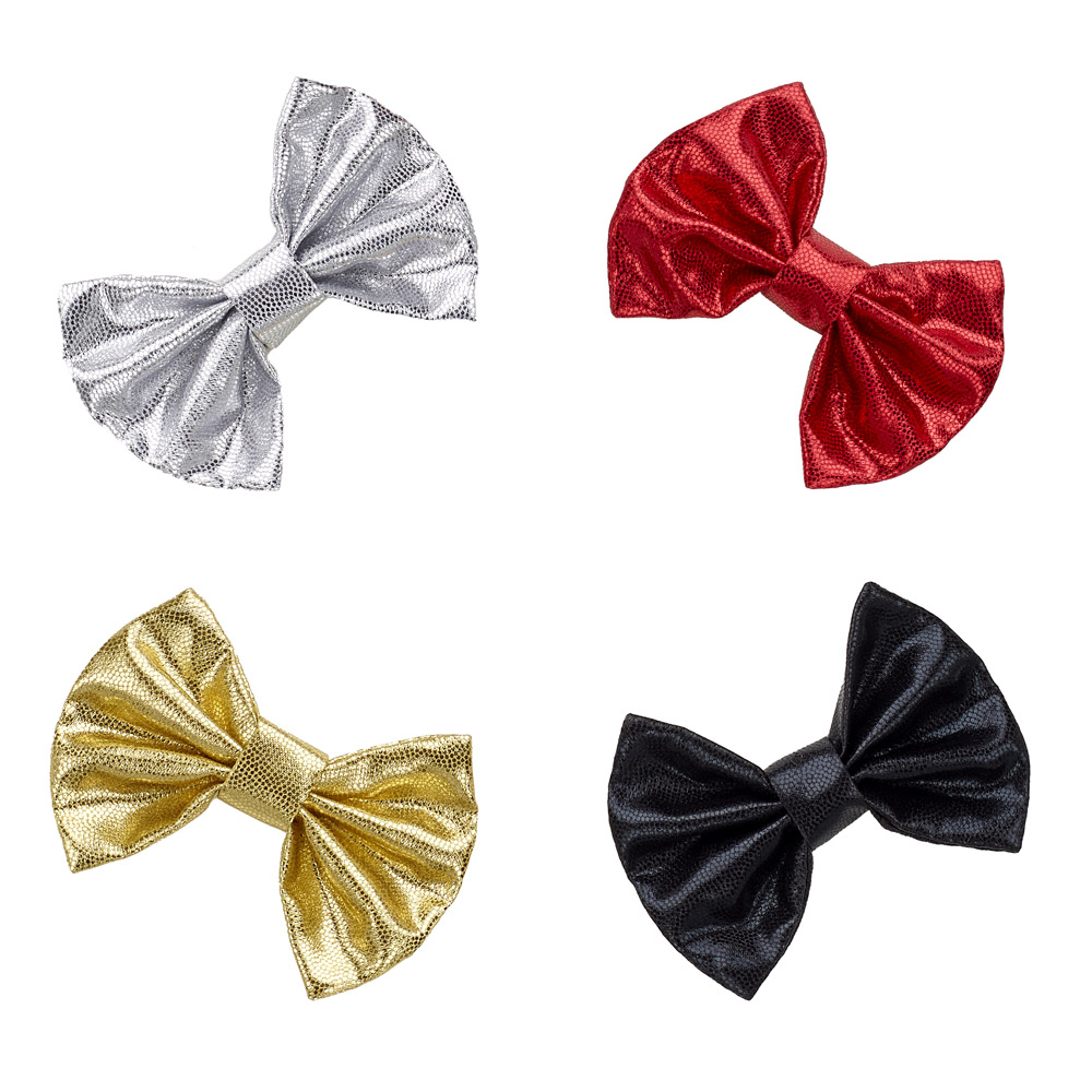 E 4PC HAIR BOWS E 4PC HAIR BOWS