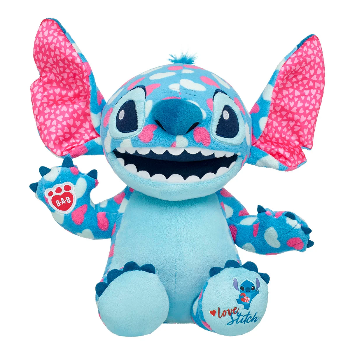 Disney 13 Lilo & Stitch I Love Stitch Plush