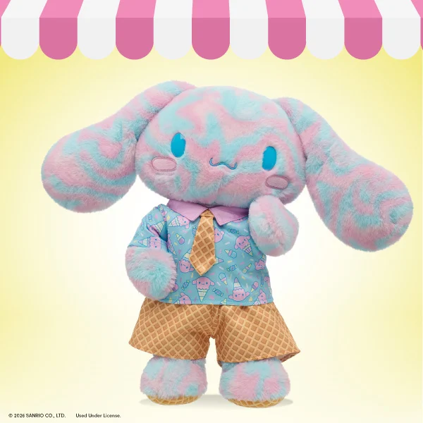 Sanrio&reg; Hello Kitty&reg; and Friends Bubblegum Ice Cream Cinnamoroll&trade; Plush with Outfit