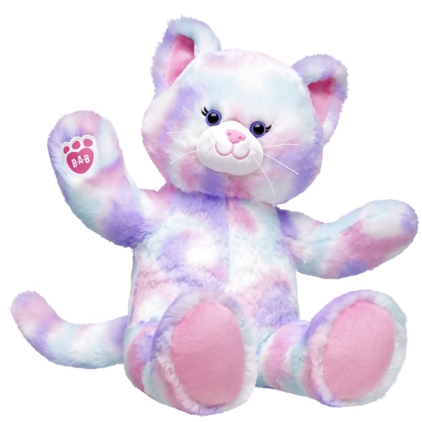 Pastel Swirl Kitty Stuffed Animal BuildABear®