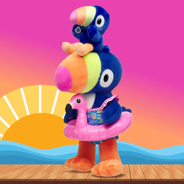 Too Cute Toucan Soft Toy Summer Mini Beans&reg; Gift Set