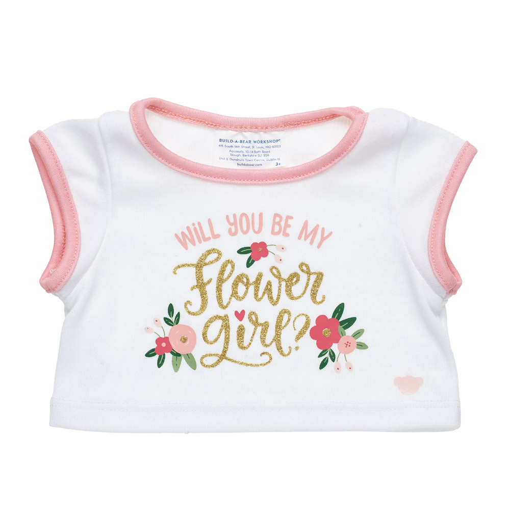 flower girl t shirt