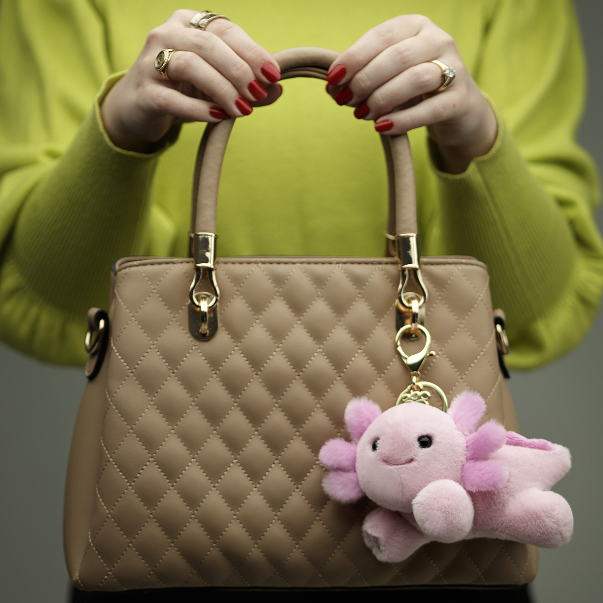 Axolotl Plush Bag Charm