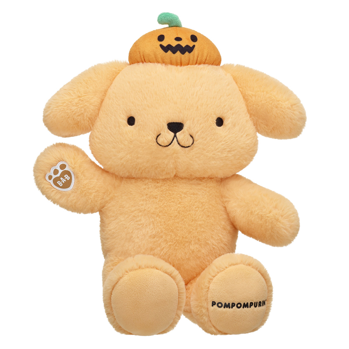 Sanrio® Pompompurin™ Pumpkin Plush | Build-A-Bear®