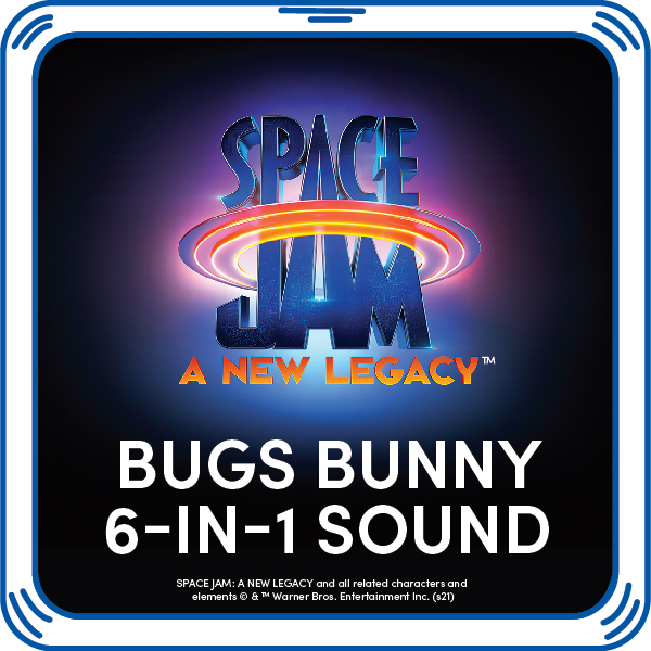 bugs bunny plush space jam