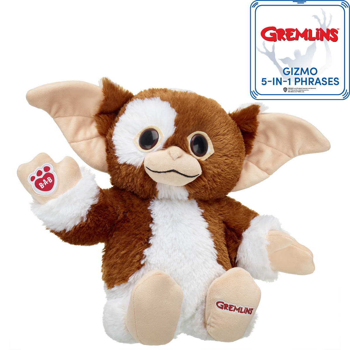 Gremlins Gizmo™ Plush with Sound BuildABear®